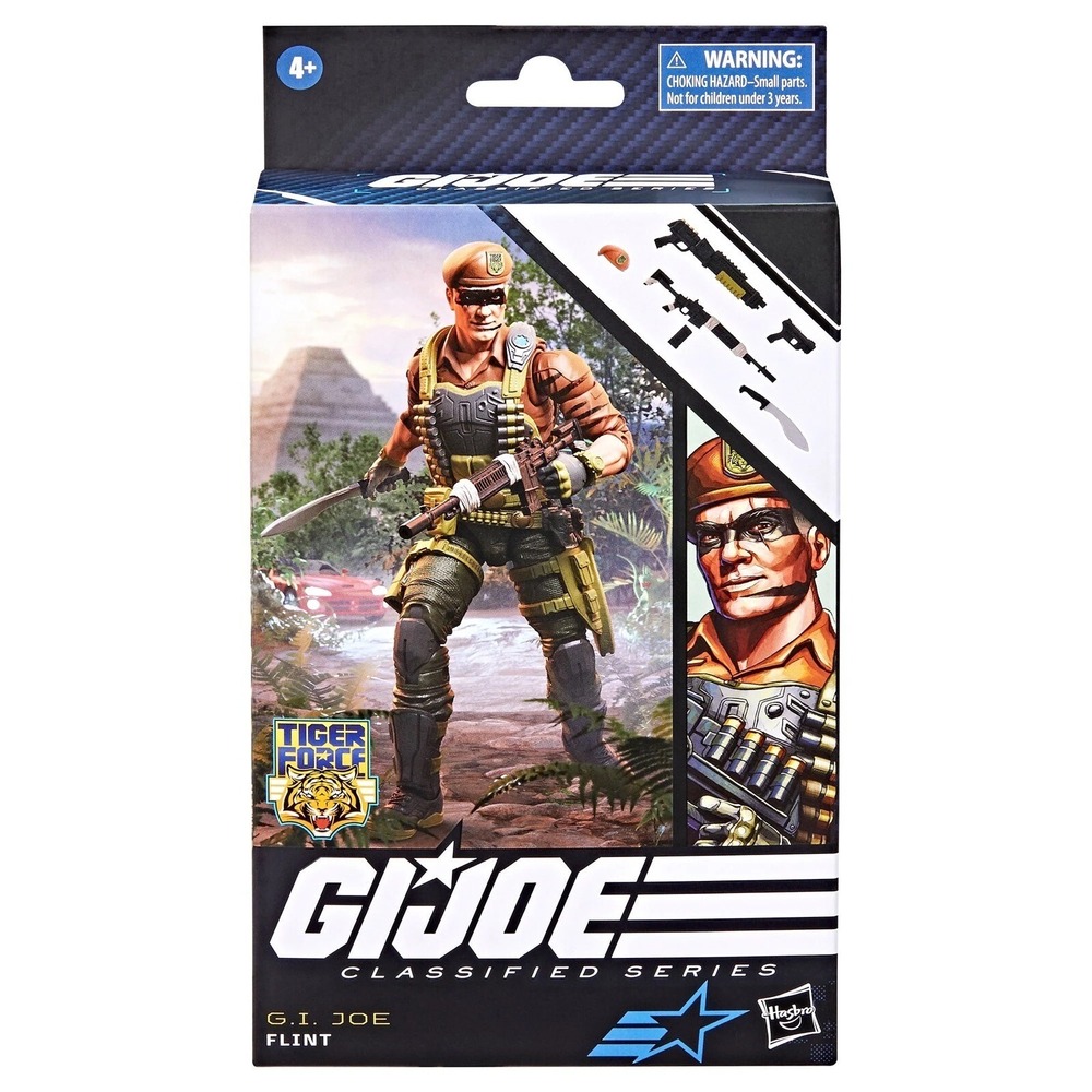 NEW Hasbro G.I. Joe Classified Series #89 Tiger Force Flint Action Figure